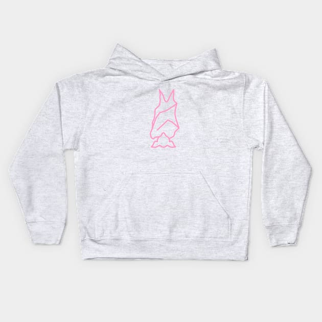 Bat Boys Logo - Pink Kids Hoodie by Bat Boys Comedy